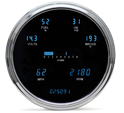 6 Gauge Round Designer Series Digital Instrument Systems