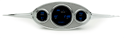 3- Hole RetroTech Digital Instrument Panel