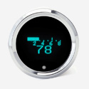 Round Mini Speed/Tach with Indicators