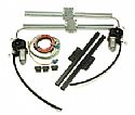 Power Window Kit for Flat Panel Glass