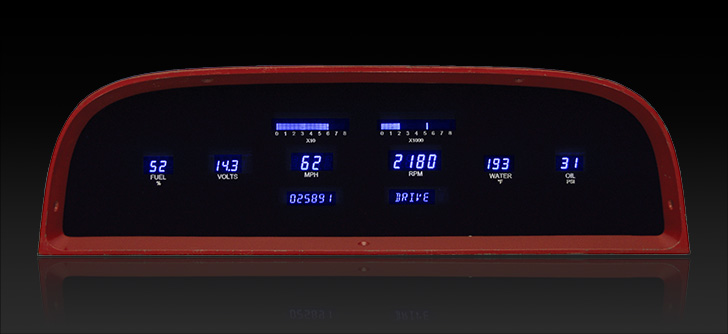 1960- 63 Chevy Pickup Digital Instrument System