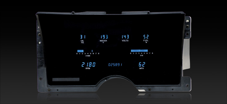 1992- 94 Chevy/ GMC Pickup/ Suburban/ Tahoe/ Yukon Digital ... motorcycle voltmeter wiring diagram 