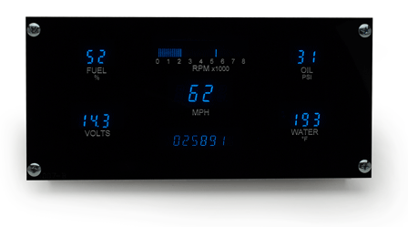    5 Gauge Designer Series Digital Instrument Systems