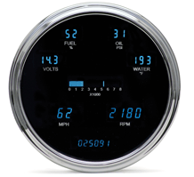 6 Gauge Round Designer Series Digital Instrument Systems
