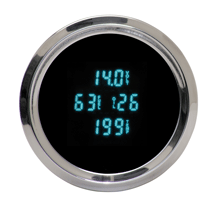 Round Performance Multi-function Gauge