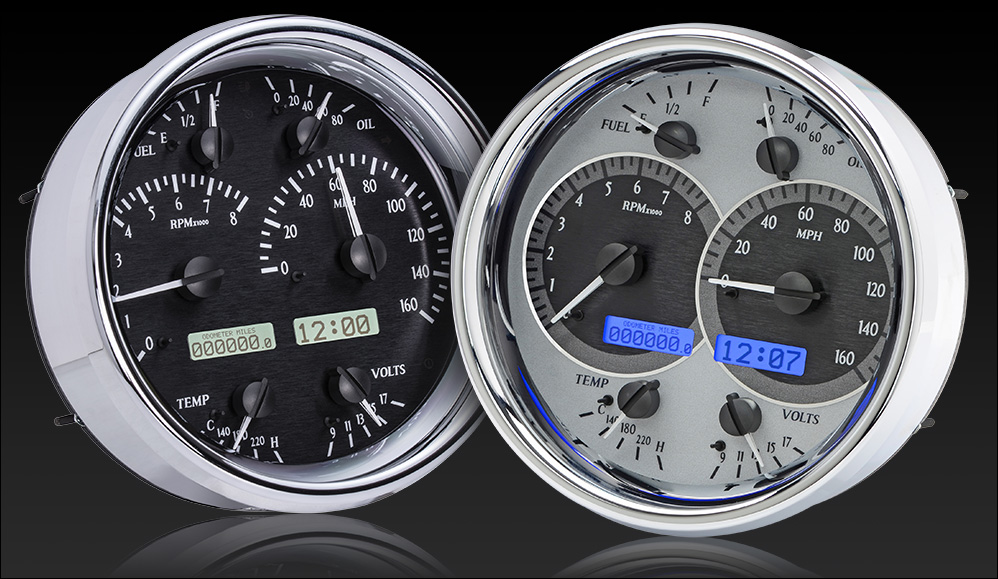 New Vintage 3-N-1 Gauges - egaugesplus