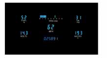    5 Gauge Designer Series Digital Instrument Systems