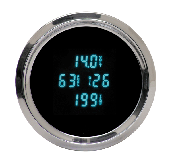 Round Performance Multifunction Gauge