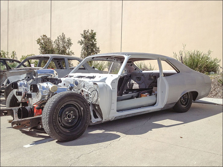 Rides by Kam 1970 Nova: The guts