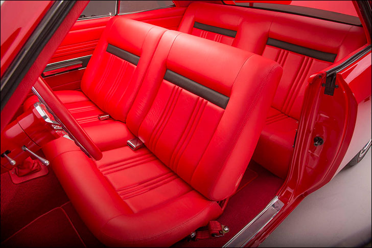 CCR 1967 Chevelle: Ron Mangus Upholstry Master