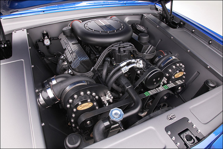 Street Rodder 2015 1961 Ford Starliner: Under the hood