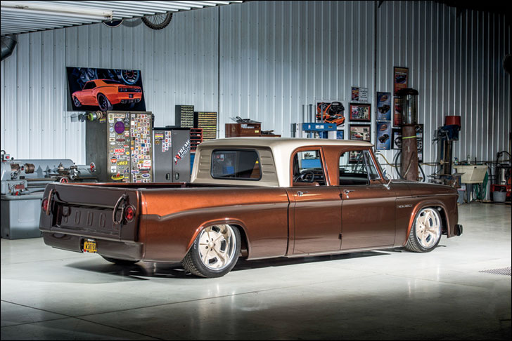 Lakeside Rods & Rides Dodge D-100: Flying Barn Door
