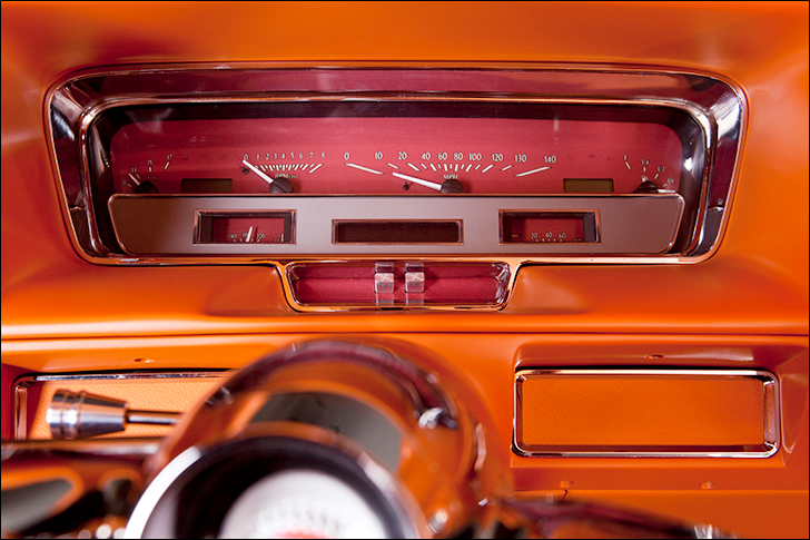 Kindig Copper Caddy: Dakota Digital Gauges