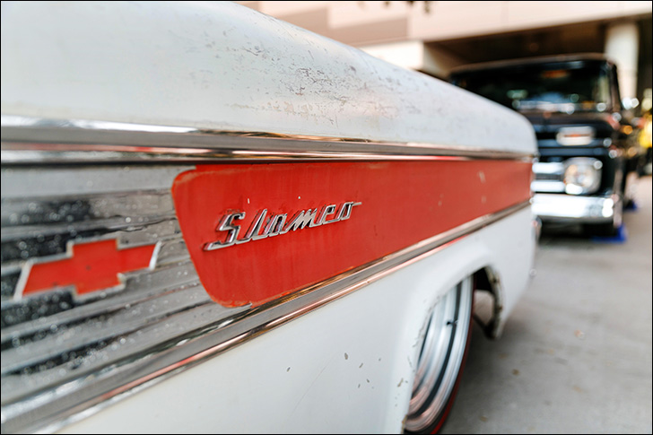 stoner's speed shop '58 slameo: Earned the name "Slameo"