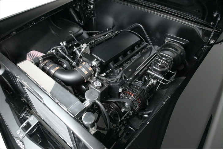 rmd garage '58 impala: 500hp and 4l70 transmission
