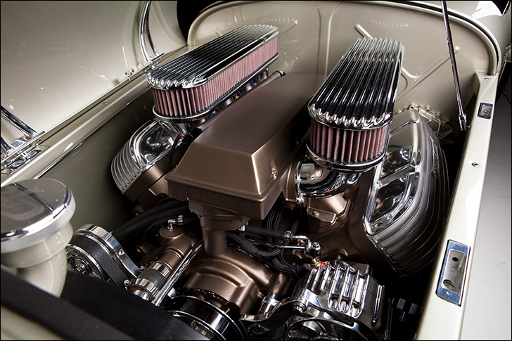 Ron Meis '27 T Roadster: Four-banger powerplant