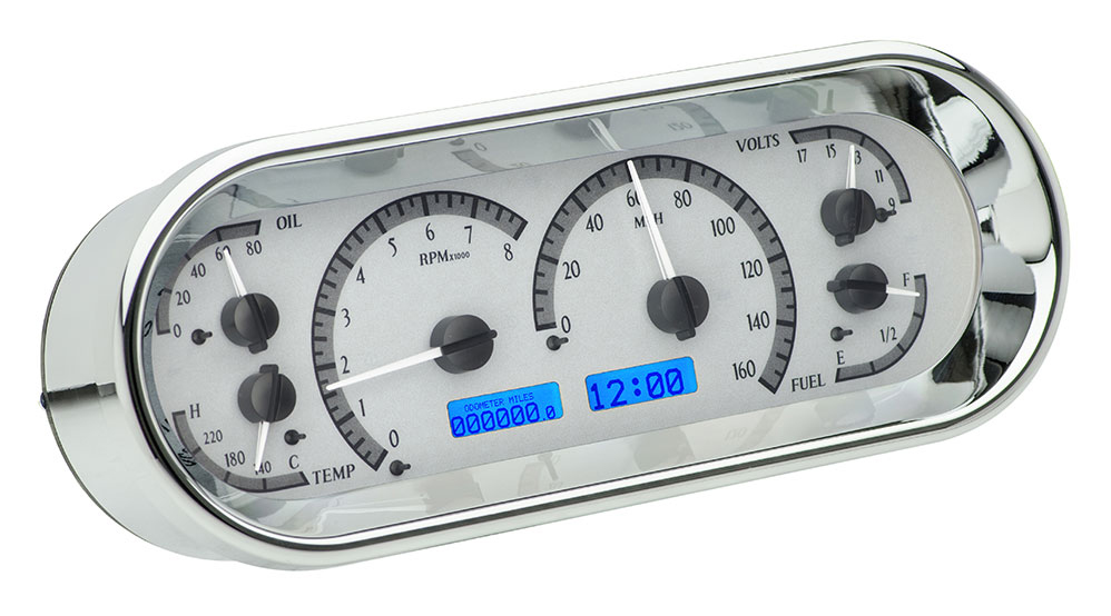 Speed Universal Recessed Oval Instrument Panel universal gauges Shop
